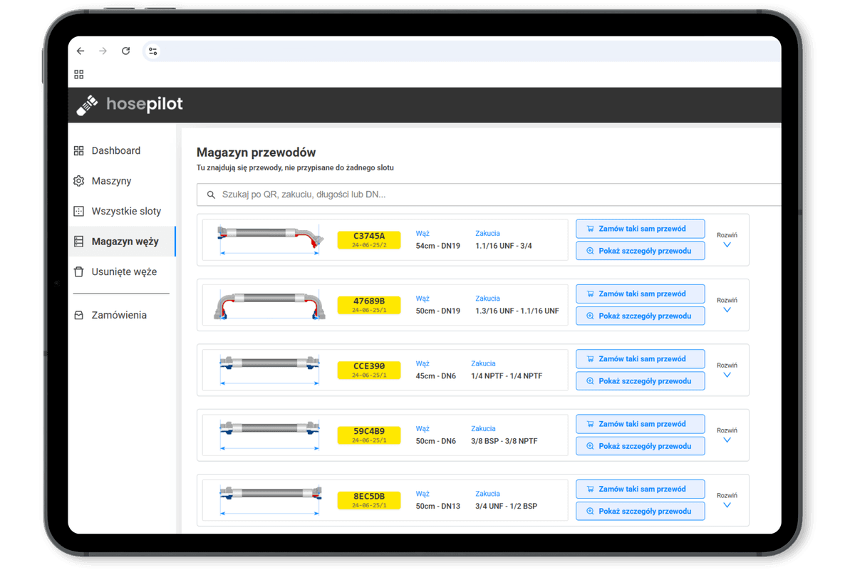 Hydraulic hose crimping