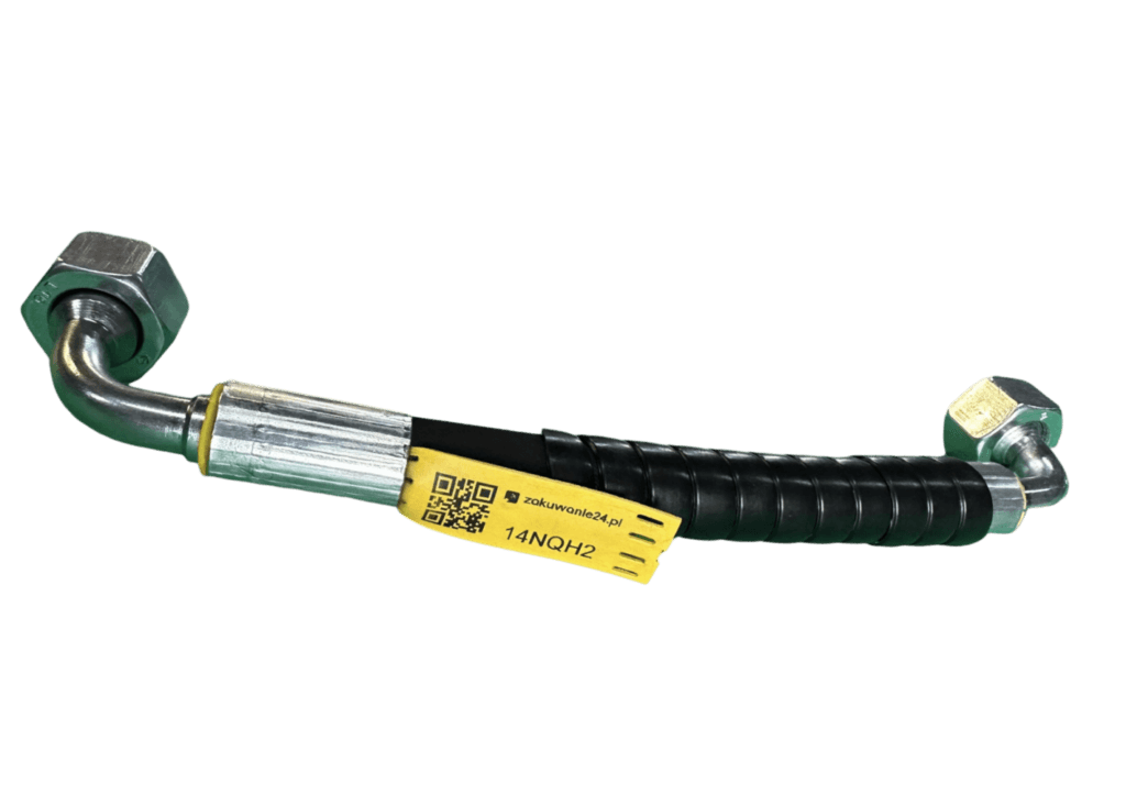 Wąż hydrauliczny z plakietką QR